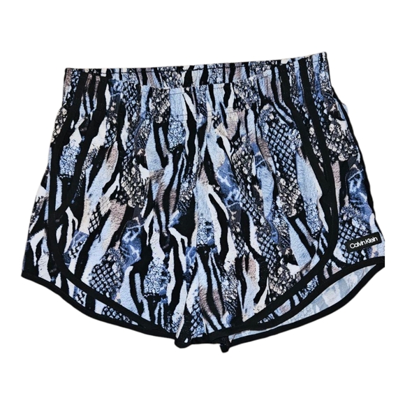Calvin‎ Klein Women’s Running Shorts | XS | Animal Print | Stretch - Picture 1 of 5